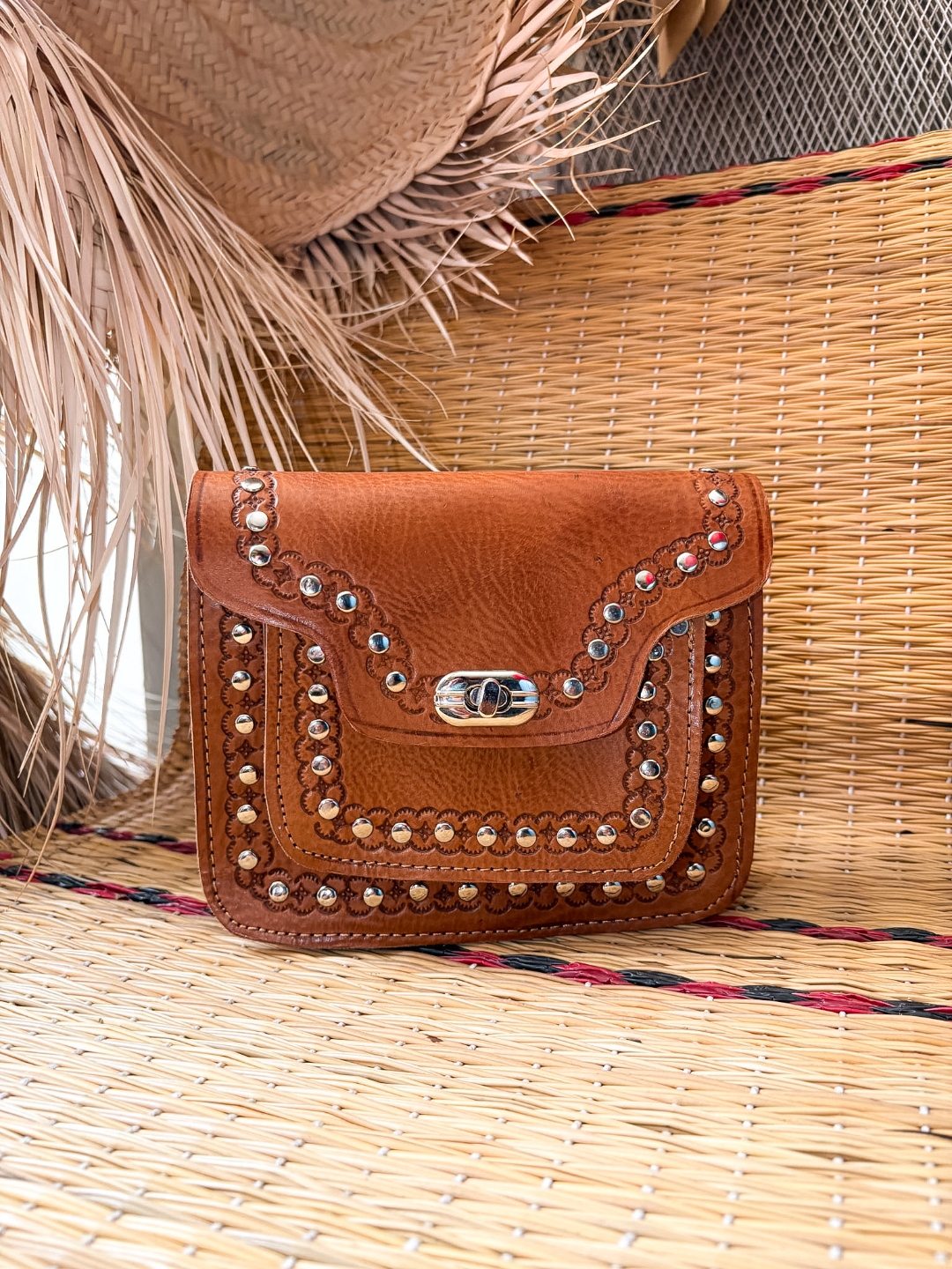 Sac en Cuir Clouté
